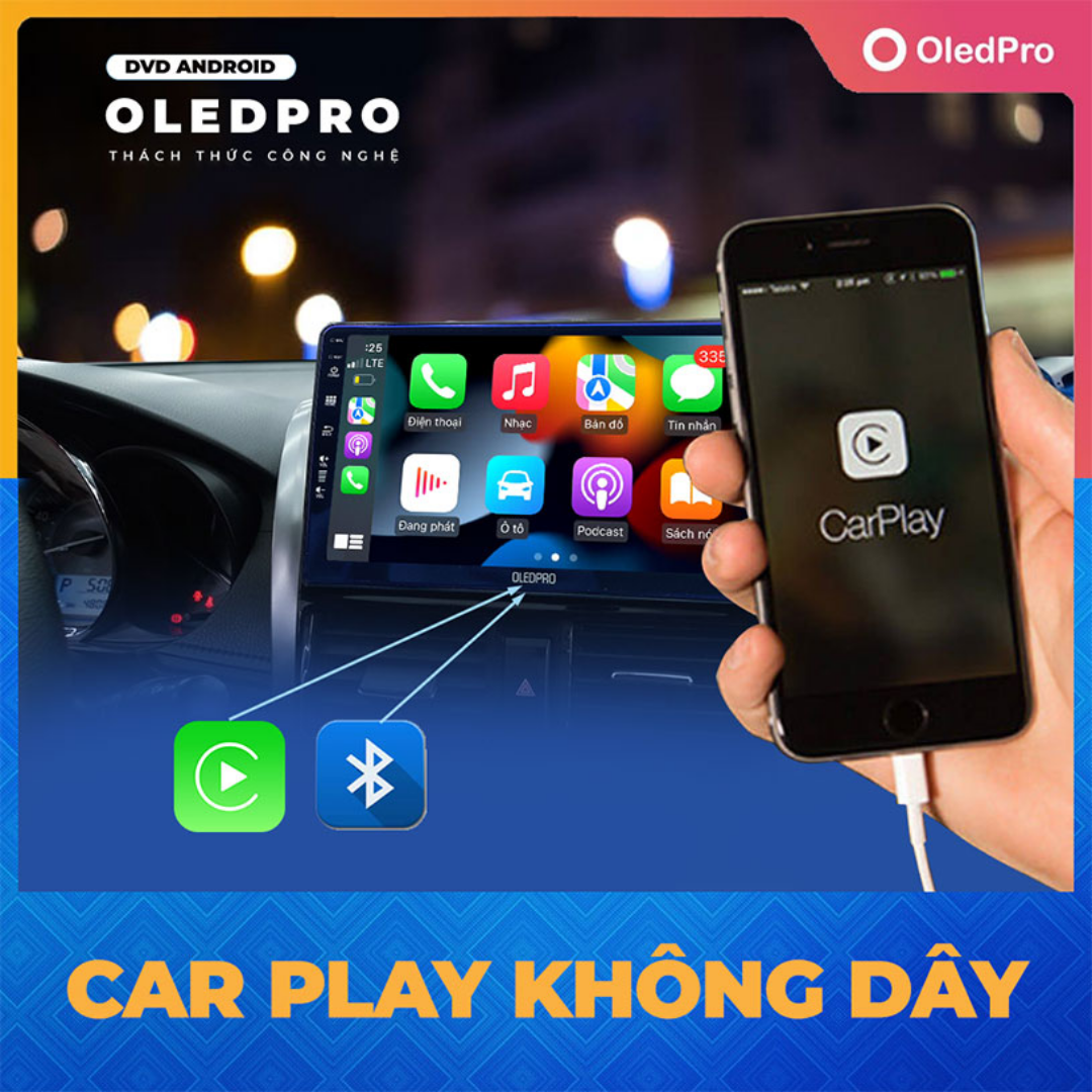 Màn Hình Android OLED Pro X4 – Màn Hình QLED Sắc Nét, Đa Nhiệm Mượt Mà, Tích Hợp Công Nghệ 5G, Apple CarPlay Không Dây, Hỗ Trợ Ba Loại Bản Đồ và Giải Trí Đa Phương Tiện 16